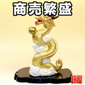 仕事お守り：昇り龍の置物